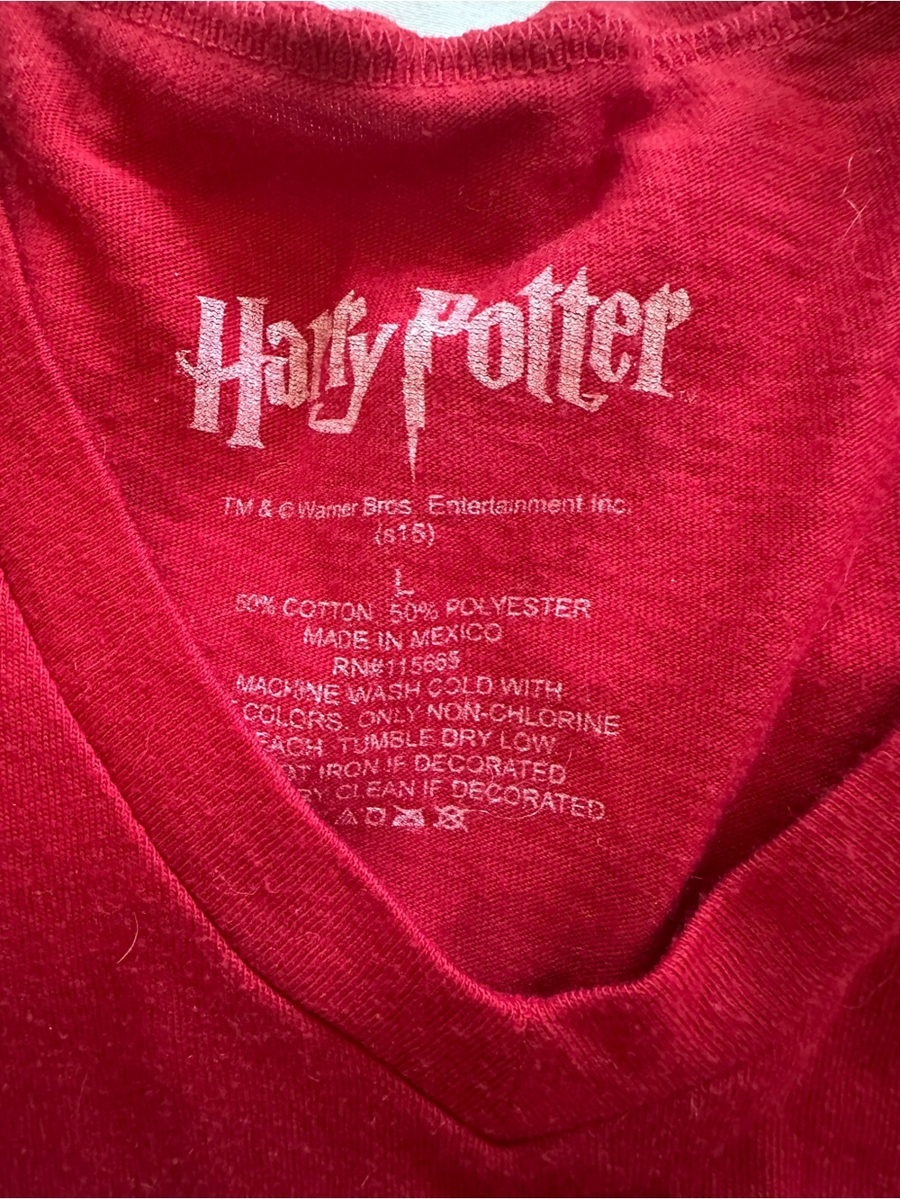 Harry Potter 'I Solemnly Swear' Red Graphic Tee - Picture 3 of 3